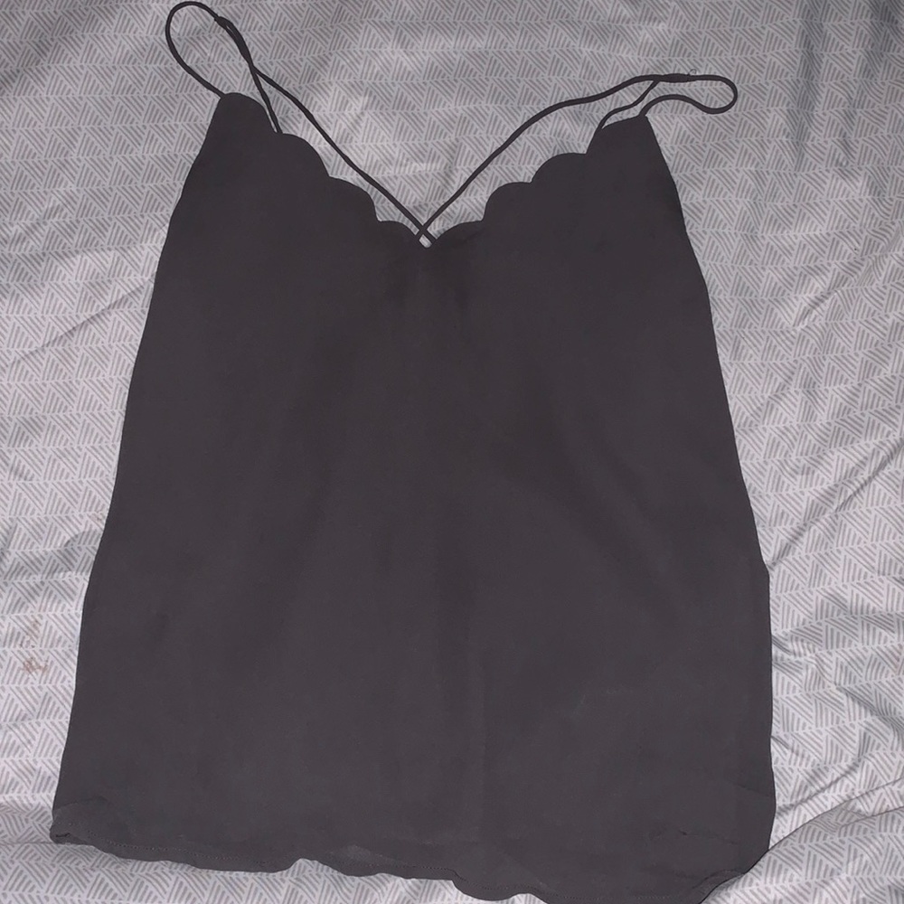 Grey tank top